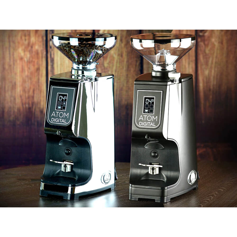 Eureka ATOM Digital 75 Espressomühle Schwarz 1,2 KG Bohnenbehälter (Zubehör)