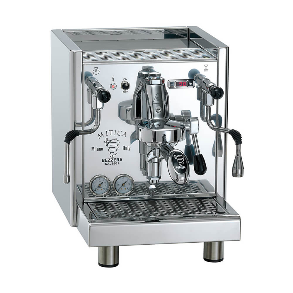 Bezzera Mitica Top PID Espressomaschine mit PID-Steuerung + Festwasseranschluss